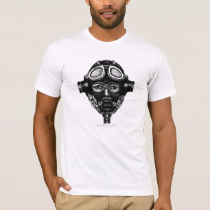 Piloto de WW 2 en camiseta fresca del arte gráfic