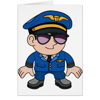 Piloto del vuelo en gafas de sol