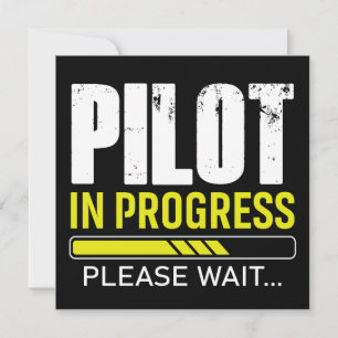 Piloto en Progreso… Por Favor Espere Humor de Av