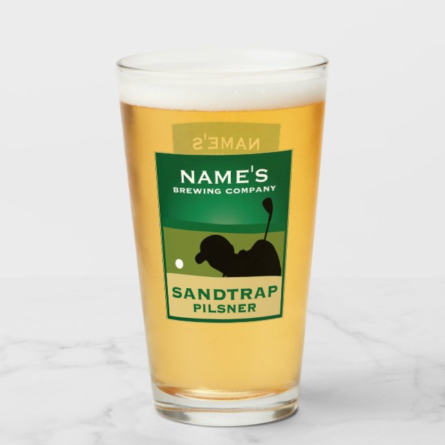 Pilsner Sandtrampa personalizado (Anverso (lleno))