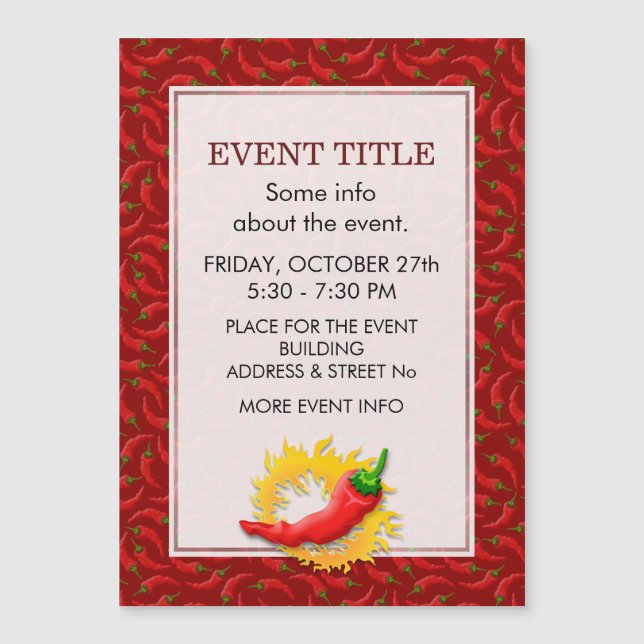 Pimienta con llama (Anverso)