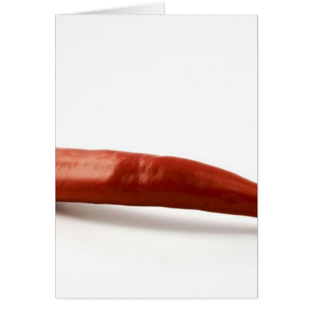 Pimienta de chiles candente en el fondo blanco (Frente)