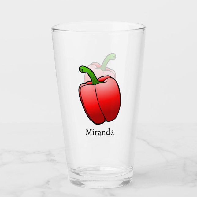 Pimiento Morrón Rojo (Anverso)