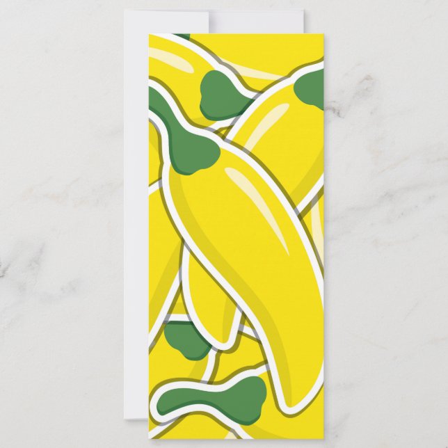 Pimientos de chile amarillo fundido (Anverso)