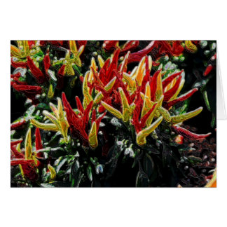 Pimientos de chile eléctricos