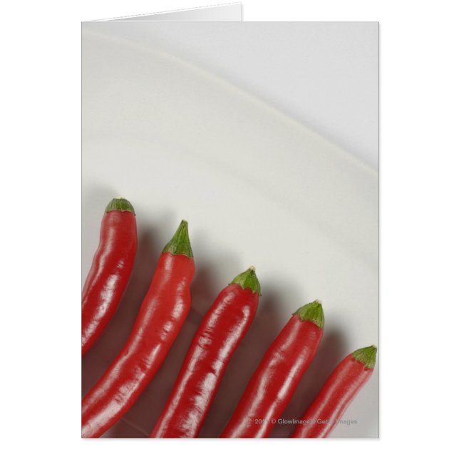 Pimientos de chile rojos (Frente)