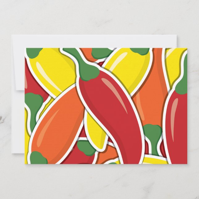 Pimientos mixtos de chile fundido (Anverso)