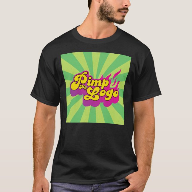 Pimp Mi logotipo camiseta clásica (Anverso)