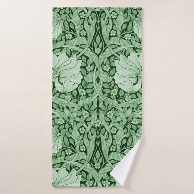 Pimpernel Green, William Morris (Toalla de baño)