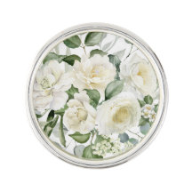 Boda elegante vintage floral blanca