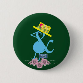 Pin botón - Azul (Tweet) RFPMDesigns ©️ 2024