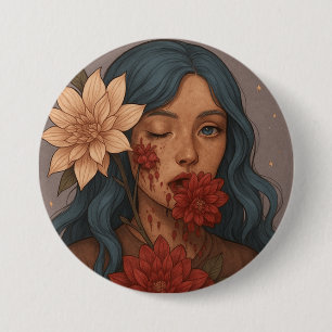 Pin botón de Hanahaki