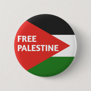 Pin botón de la placa de Palestina libre