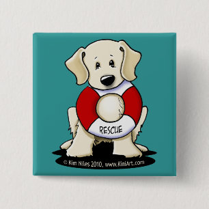 Pin botón de laboratorio de rescate