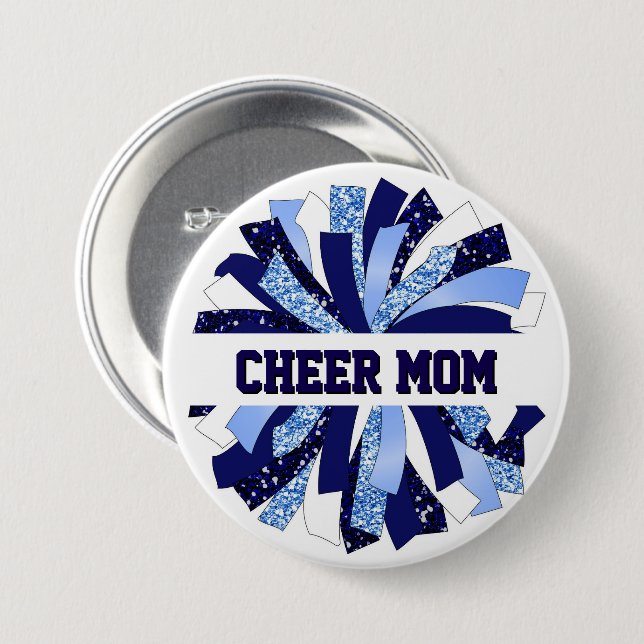 Pin botón de mamá de ánimo (Anverso y reverso)