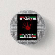 Pin Botón de Palestina Libre con el tema de la ban