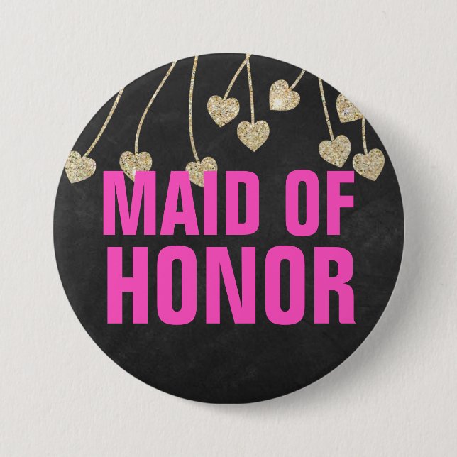 Pin botón de seña de honor de Moda sucia (Anverso)