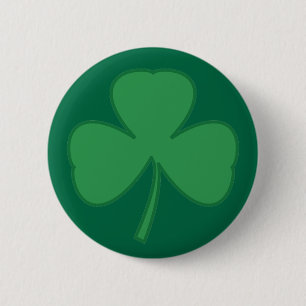 Pin botón de shamrock del día de San Patricio