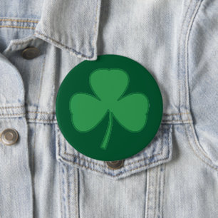 Pin botón de shamrock pequeño