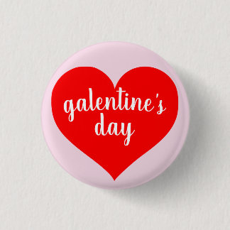 Pin botón del día de Galentine