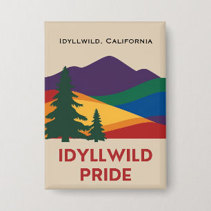 Pin botón del Orgullo Idyllwild