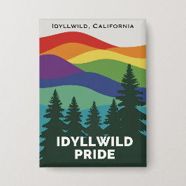 Pin botón del Orgullo Idyllwild