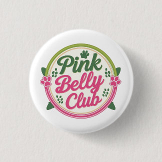 Pin botón Logotipo Club Belly Rosa