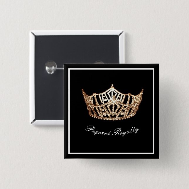Pin botón Pageant (Anverso y reverso)
