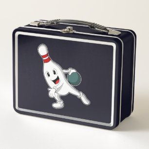 Pin de bolas en el Bowling con bolas