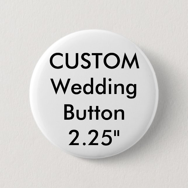 Pin de botón redondo Personalizado boda estándar d (Anverso)