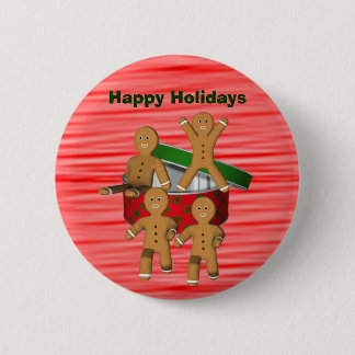 Pin de escape del botón del navidad de los hombres