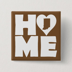 Pin de insignia del botón del estado del corazón d