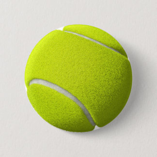 Pin de la pelota de tenis/insignia del botón