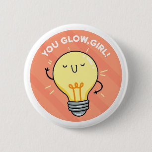 Pin del botón de inyección de energía para Chica b