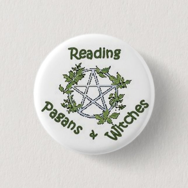 Pin del botón de los Pagans y de las brujas de la (Anverso)