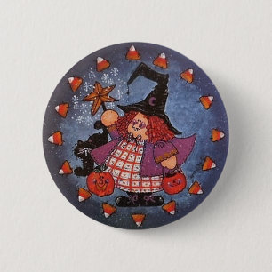 Pin del botón de Witchy Poo