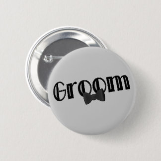 Pin del botón del banquete de boda del novio