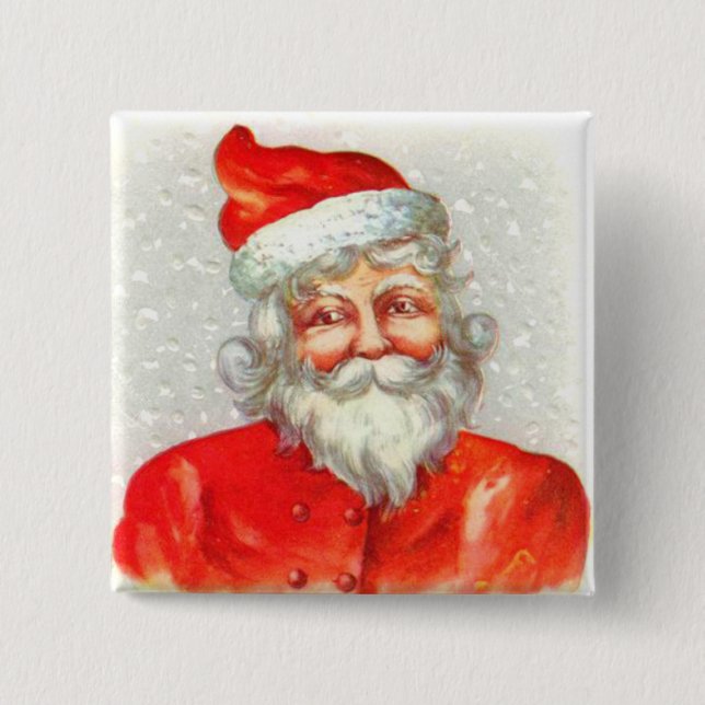 Pin del botón del navidad del Victorian (Anverso)