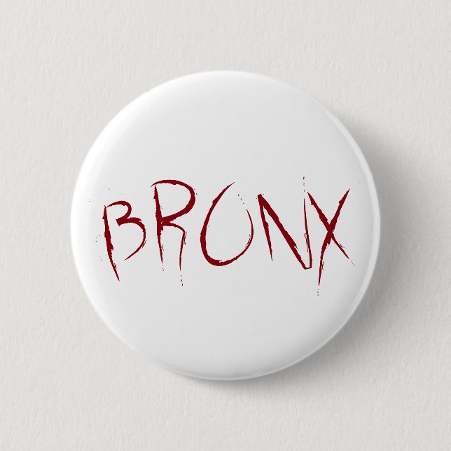 Pin del botón del punk rock de Bronx (Anverso)