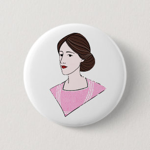 Pin del botón Woolf de Virginia