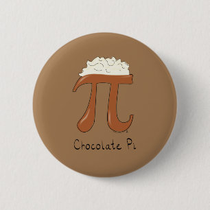 Pin lindo del botón del día de la matemáticas p