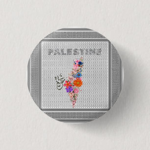 Pin palestino elegante botón libre de Palestina