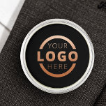 Pin Personalizado Empresarial Empresario<br><div class="desc">Cree sus propios pines de solapa de marca personalizado, personalizados con el logotipo de su empresa. El uso de pines de solapa promocionales con el logotipo de su empresa en ferias y otros eventos corporativos ayuda a otros a reconocer a los miembros de su empresa, al mismo tiempo que es...</div>