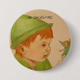 Pin Peter Pan del botón de enero Shackelford