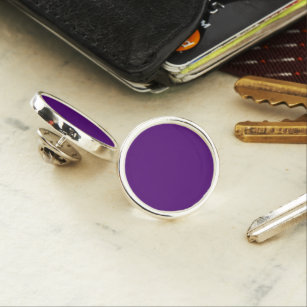 Pin Púrpura real (color sólido) 