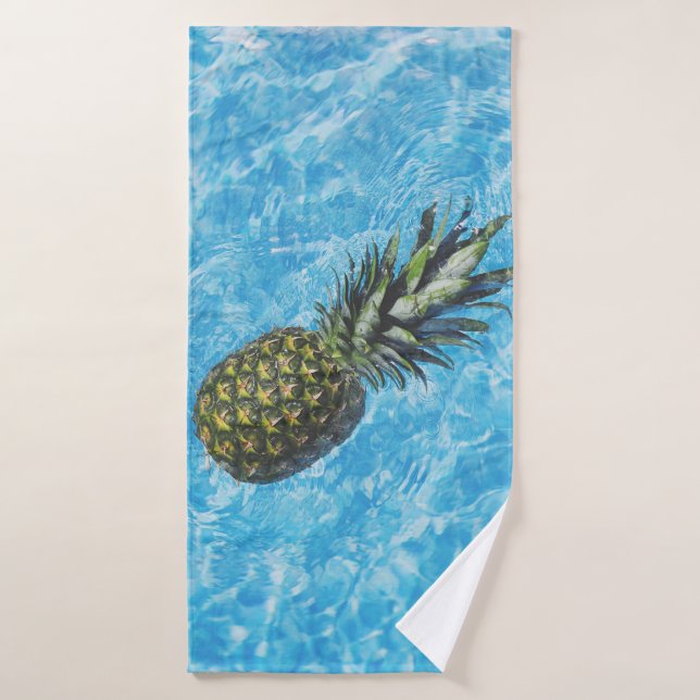 Piña en agua (Toalla de baño)