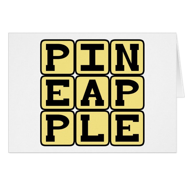 Piña, fruta (Anverso (Horizontal))