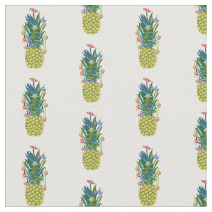 Piñas decorativas para Navidades, tela