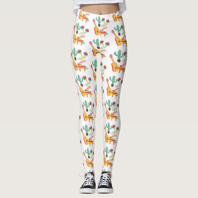 pinata cinco de mayo leggings (Anverso)