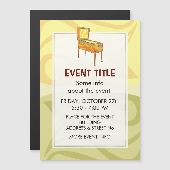 Pinball Machine (Anverso/Reverso)